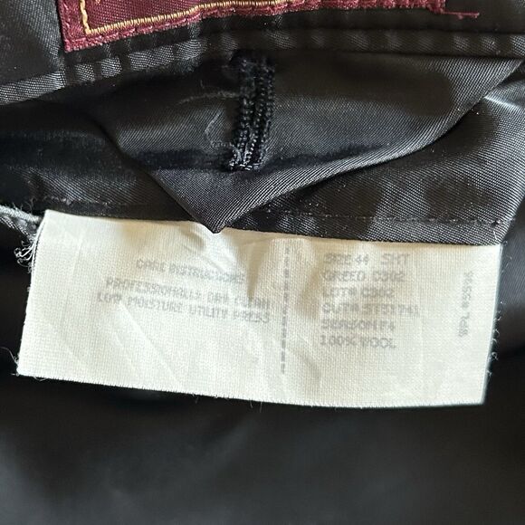 Chas Reed & Co Wool Sportscoat Men 44 Short Charcoal Dark Glen Plaid Vented USA - Picture 6 of 16